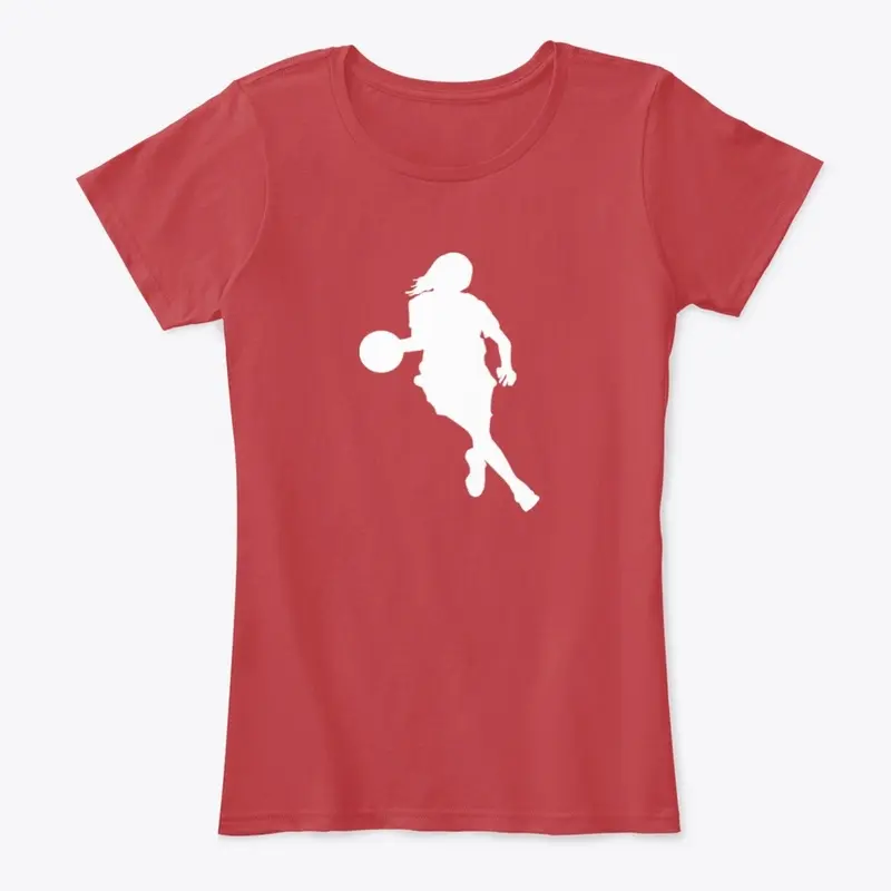 Basketball - Silhouette of Girl