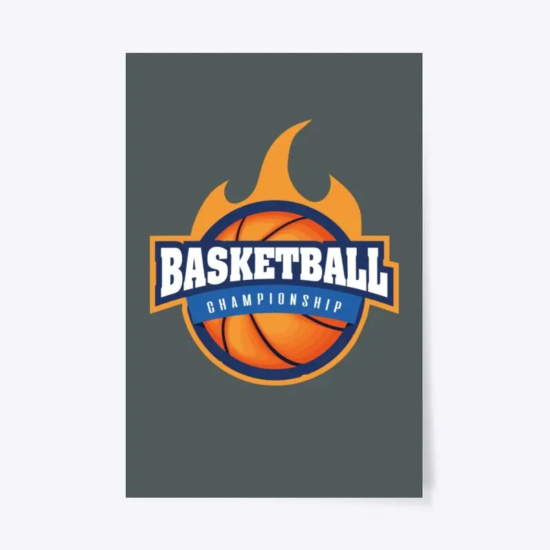 Basketball - Championship Logo